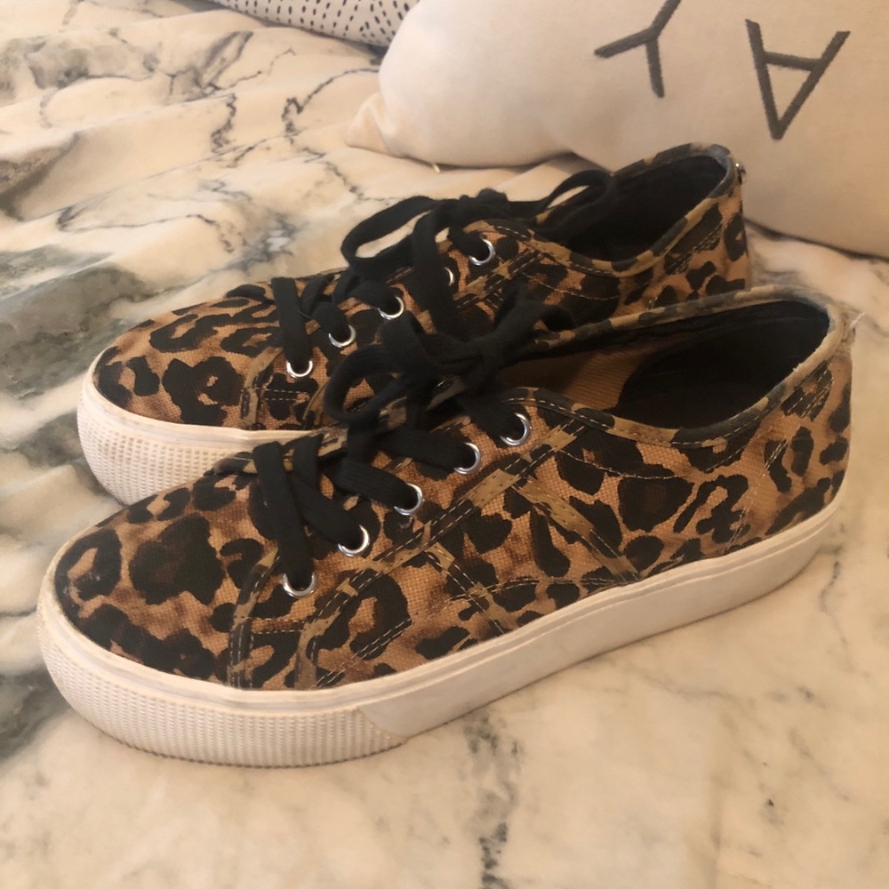 Steve Madden Cheetah sneakers